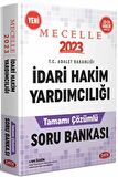 Data Yayınları 2023 Mecelle İdari Hakim ve Savcı Yardımcılığı Tamamı Çözümlü Soru Bankası