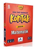 Paraf 8. Sınıf LGS Matematik Kontak Konu Takip Denemeleri Paraf Yayınları