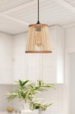 Rustik Serisi Ayder Bambu Sarkıt Avize 20cm