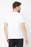 Erkek Pamuklu Kısa Kollu V Yaka T-shirt
