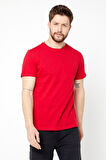 Erkek Çok Renkli T- Shirt Regular Fit Rahat Kesim Bisiklet Yaka 5'li Basic Tişört Paketi