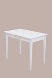 Melisa MDF Lak Panel Açılır Mutfak Masası 60x100