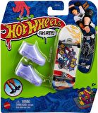 Hot Wheels Skate Parmak Kaykay ve Ayakkabı Paketleri Bıg Aır Bat HGT52