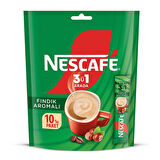 Nescafe 3 ü 1 Arada Fındık Aromalı 10&apos;lu Paket 175 Gr Paket (3 Adet)