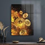 Decovetro Cam Tablo Bitcoin Gold