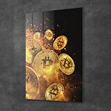 Decovetro Cam Tablo Bitcoin Gold