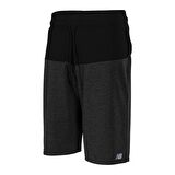 New Balance NB Mens Lifestyle Shorts Erkek Gri Gün