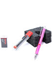 Oppland Kırtasiye Rotring Visuclik 2B Uçlu Kalem Orijinal Silgi Hediyeli 0.7 mm Dayanıklı Set