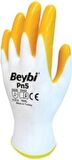 Beybi Eldiven Pn5 No:10 Nitril Sarı Beyaz Iş Eldiveni