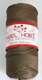 Haki  yeşil renk polyester makrome