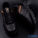 Tiglon Siyah Erkek Özel Üretim 45-47 Mevsimlik Hafif Spor