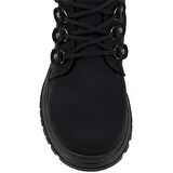 M2S Siyah Kadın Peluş Yünlü Mat Postal Bot