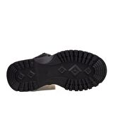 M2S Siyah Kadın Peluş Yünlü Mat Postal Bot