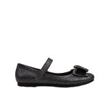 M2S Siyah Sim Kaplama Cırtlı Babet