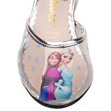 M2S Gümüş Şeffaf Rugan Kız Çocuk Klasik Ayakkabı