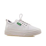 Benetton Beyaz Yumuşak Deri Kadın Sneaker BN 30366