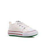 Benetton Beyaz Unisex Bebe Lastikli Sneaker BN 30806