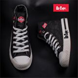 Lee Cooper Siyah Uzun Boğaz Kot Unisex Sneaker