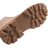 Trend Adımlar Sütlü Kahve Kalın Taban Kadın Chelsea Bot