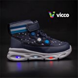Vicco Lacivert Mizu Işıklı Bebe Phylon Bot
