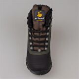 Trend Adımlar Haki Kalın Taban Unisex Trekking Bot