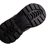 Trend Adımlar Siyah Fashion Kız Çocuk Fermuarlı Postal Bot