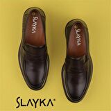 Slayka Kahverengi Spectacular Erkek Eva Taban Klasik Ayakkabı