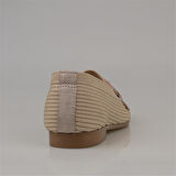 Trend Adımlar Bej Triko Kadın Sonsuzluk Logolu Babet