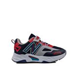 Trend Adımlar Lacivert Renkli Dokulu Unisex Çocuk New Force Spor Ayakkabı