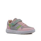 Trend Adımlar Pudra Comfort İçe Basma Destekli Unisex Çocuk Sneaker