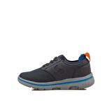 Trend Adımlar Füme Hafif Faylon Memory Foam Lastikli Çocuk Sneaker