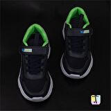 Trend Adımlar Lacivert Kalın Hafif Comfortable Unisex Çocuk Sneaker
