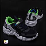 Trend Adımlar Lacivert Kalın Hafif Comfortable Unisex Çocuk Sneaker
