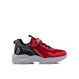 Trend Adımlar Kırmızı Kalın Hafif Comfortable Unisex Çocuk Sneaker