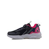 Trend Adımlar Pembe Kalın Hafif Comfortable Unisex Çocuk Sneaker