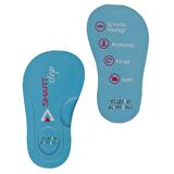 Trend Adımlar Gri Cırt Cırtlı Unisex Çocuk Spor Ayakkabı