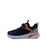 Trend Adımlar Yeşil Cırt Cırtlı Unisex Çocuk Spor Ayakkabı