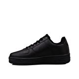 Trend Adımlar Siyah Force Memory Foam Tabanlı Mevsimlik Unisex Sneaker