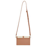 Laura Ashley Taba Hasır İşlemeli Kadın Çapraz Çanta