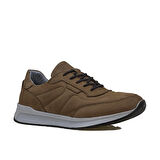 Slayka Haki Brand Nubuk Deri Comfort Casual Erkek Ayakkabı