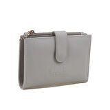 Benetton Beyaz Nano Orta Boy Kartlık Kadın Cüzdan BNT 1300