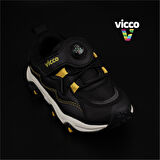 Vicco Siyah Shiro Bebe Kaymaz Taban Sneaker