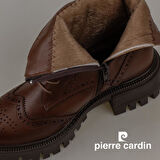 Pierre Cardin Taba Lazer Kesim Kadın Casual Bot