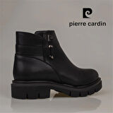 Pierre Cardin Siyah Kadın Yarım Postal Bot
