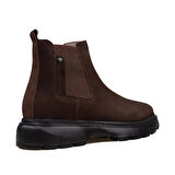 Slayka Kahverengi Ultra Hafif Erkek Hakiki Nubuk Deri Chelsea Bot