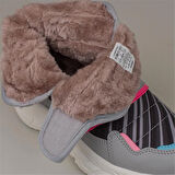 Vicco Gri Karoo Unisex Çocuk Yünlü Ultra Hafif Kar Botu