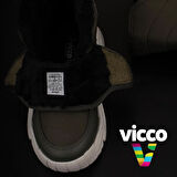 Vicco Haki Fit Unisex Çocuk İçi Yünlü Karbotu