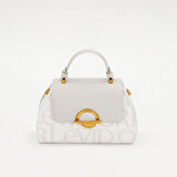 Levidor Beyaz Baskılı Kadın Casual El Çantası