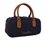 Benetton Lacivert Geniş Kadın Çapraz Nano Çanta BNT 1621