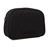 Benetton Siyah Nano Kadın Geniş Kol Çantası BNT 1590